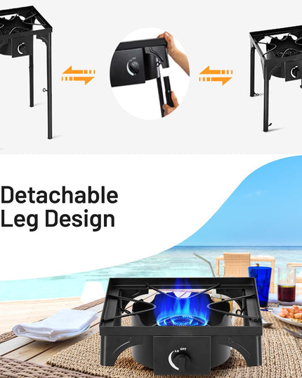 Giantex 100,000 BTU Outdoor Single Burner Stove