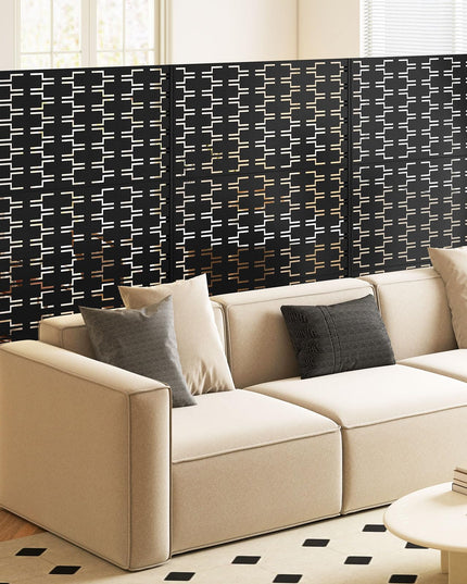 Giantex Metal Privacy Screen 72''H x 48''W for Garden