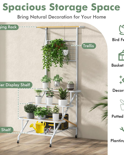 Giantex Hanging Plant Stand Indoor