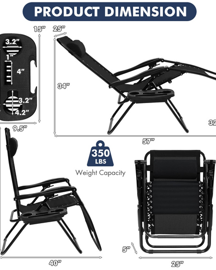 Giantex Zero Gravity Reclining Chair