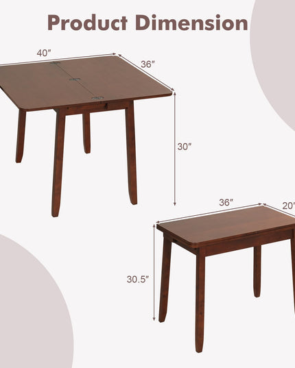 Giantex Folding Dining Table for 4