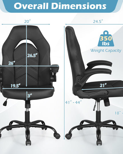 Giantex  Rolling Executive Gaming Chair with Wheels