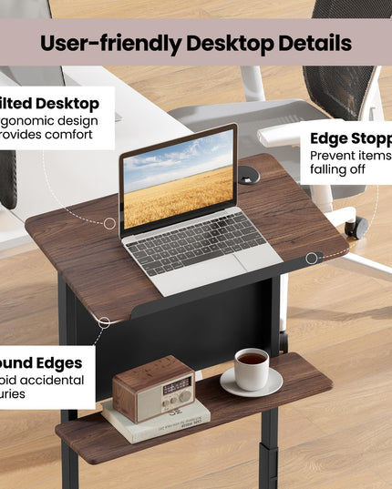 Giantex Mobile Podium Stand