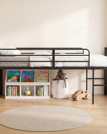 Giantex Twin Low Loft Bed with 21.5" H Under-Bed Space