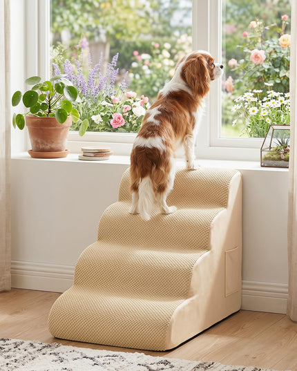 Giantex Dog Ramp Stairs for Small Dogs Puppy Cats Older