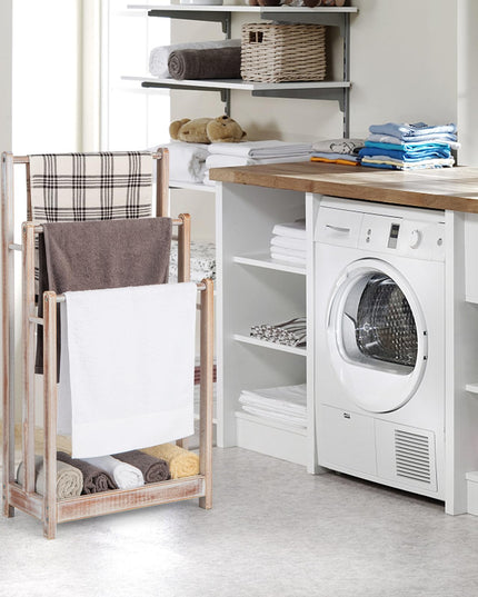 Giantex Towel Rack for Bathroom - 3 Tier Freestanding Towel Racks with Storage Shelf