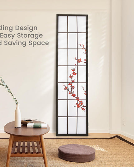 Giantex Room Divider, 4 Panel 6 Ft Room Dividers and Folding Privacy Screens