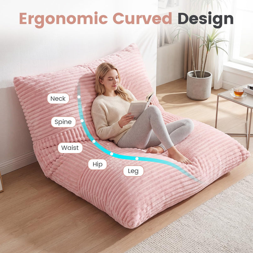 GIANTEX 3-in-1 Large Bean Bag Chair