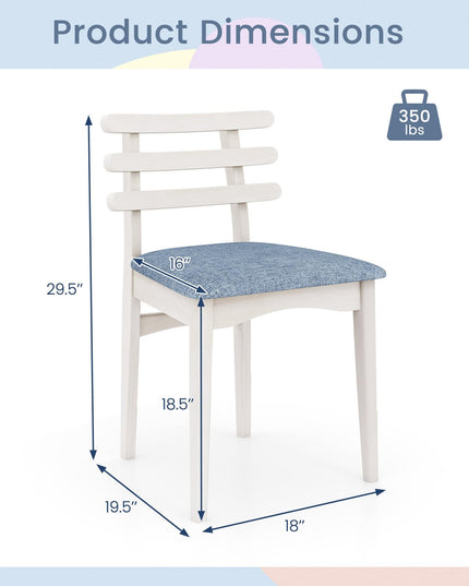 Giantex Wooden Dining Chairs Set