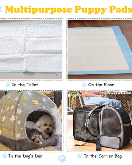 Giantex Puppy Pee Pads Dog Potty Pads, Powerful Absorbency