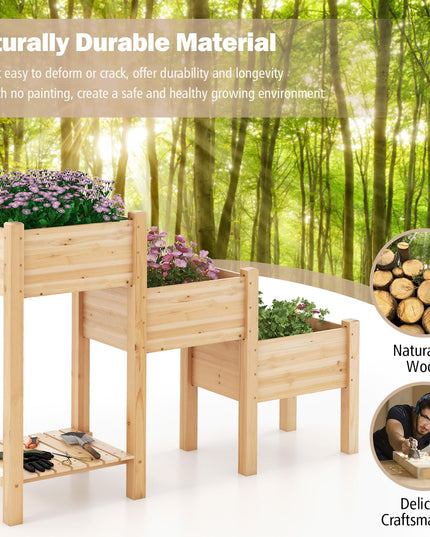 Giantex Raised Garden Bed Set of 3