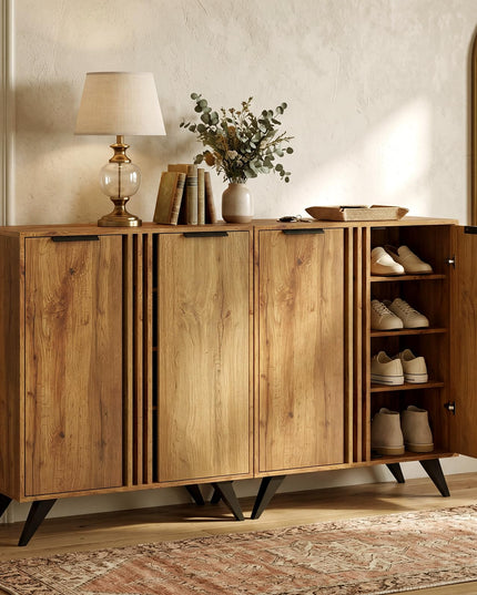 Giantex Shoe Storage Cabinet for Entrance Hallway Foyer Living Room