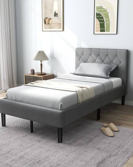Giantex Upholstered Bed Frame