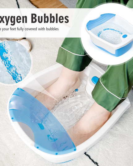Giantex Foot Spa Bath W/Smooth Bubble Massage