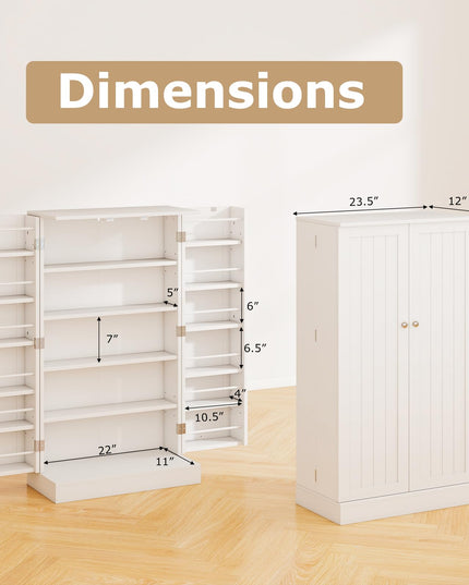 Giantex 41" Kitchen Pantry Cabinet