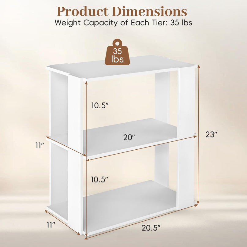 Giantex White Shoe Rack for Closet
