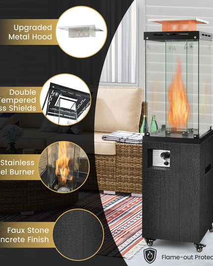 41,000 BTU Outdoor Heaters for Patio - Giantex