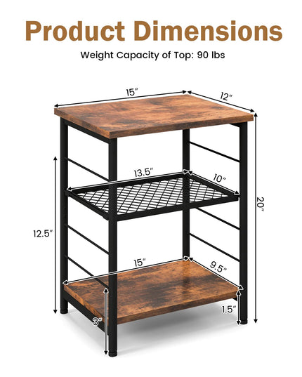Giantex Nightstand Set