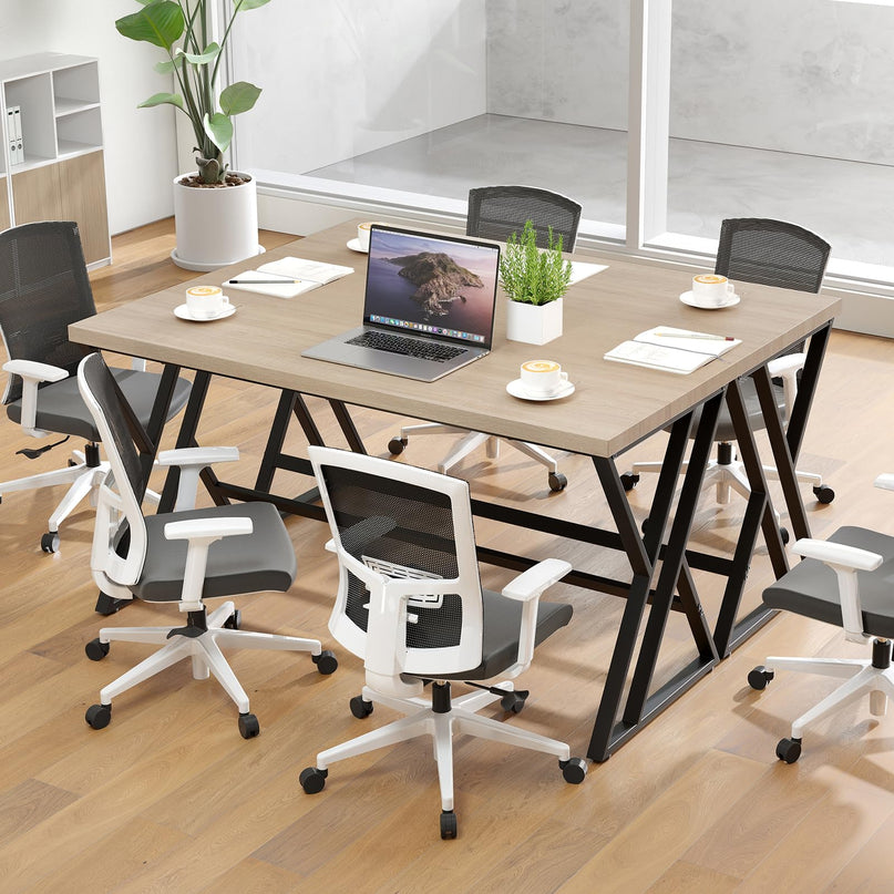 Giantex 5/1 FT Conference Table for 4-6/8-10 People
