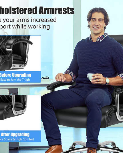 Giantex 500LBS Big and Tall Office Chair