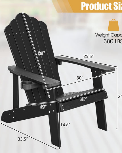 Giantex Outdoor Adirondack Chair