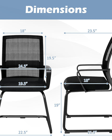 Giantex Waiting Room Chair Set of 10 for Office