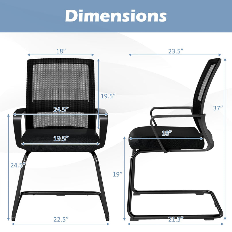 Giantex Waiting Room Chair Set of 10 for Office