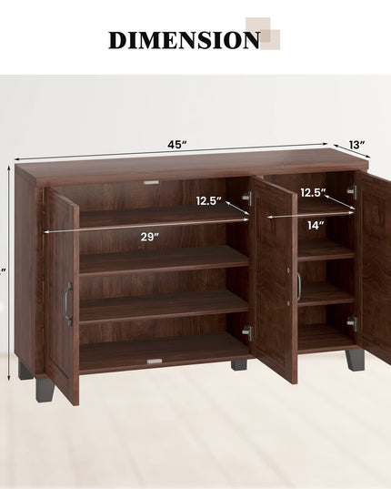 Buffet Cabinet Kitchen Storage Cupboard - Giantex