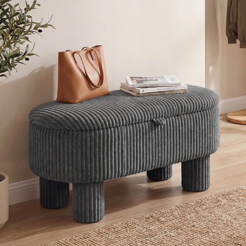 Giantex 42'' Storage Ottoman Bench for Living Room