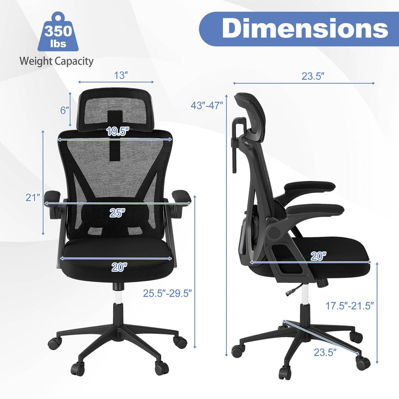 Giantex Ergonomic Mesh Office Chair Executive Chair