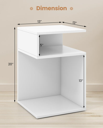 Giantex 3-Tier Side Table