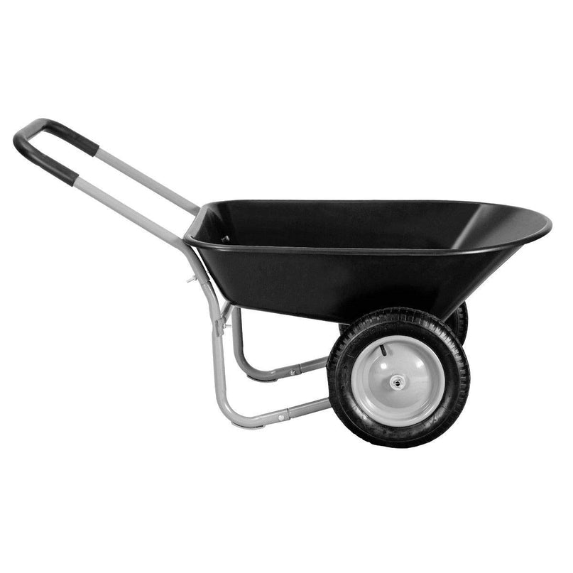 Giantex 2 Tire Wheelbarrow Yard Garden Cart 330Lbs Load Capacity