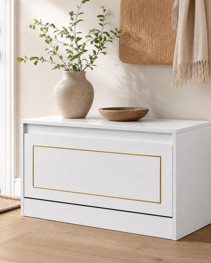 GIANTEX 31.5" W Hidden Narrow Shoe Cabinet for Hallway