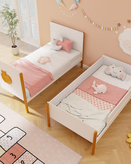 Giantex Wood Twin Over Twin Bunk Bed
