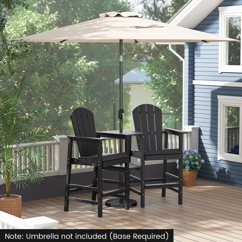 Giantex Outdoor Tall Adirondack Chairs Set of 2