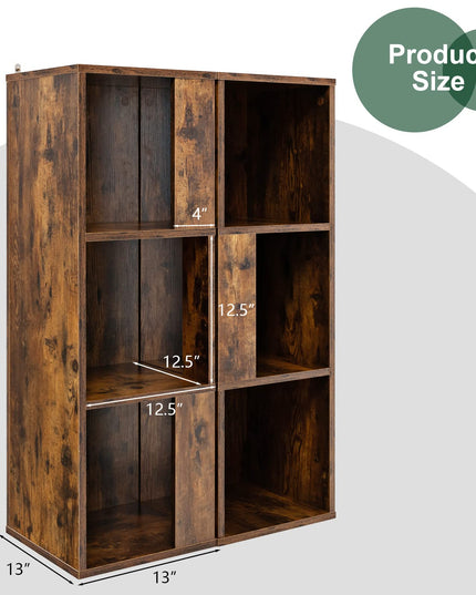 Giantex 6 Cube Bookcase