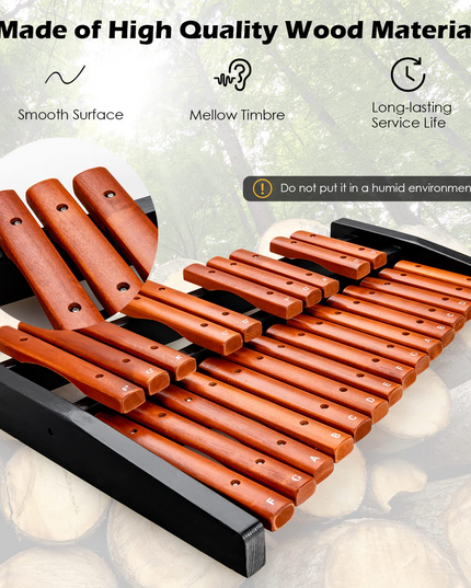 Giantex 25 Notes Xylophone Glockenspiel