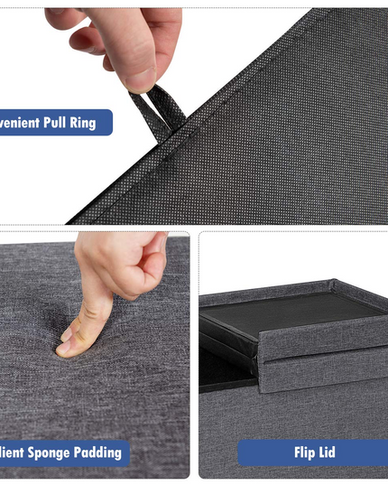 Giantex Folding Storage Ottoman 30 Inches W/ Lift Top