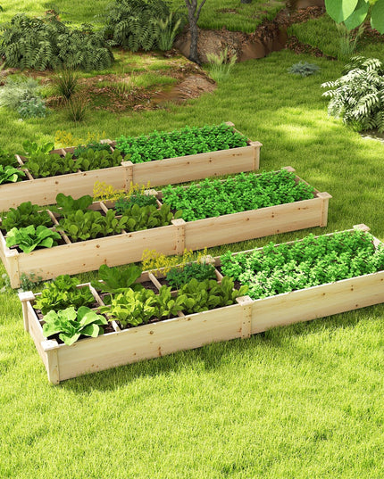 Giantex Wooden Raised Garden Bed