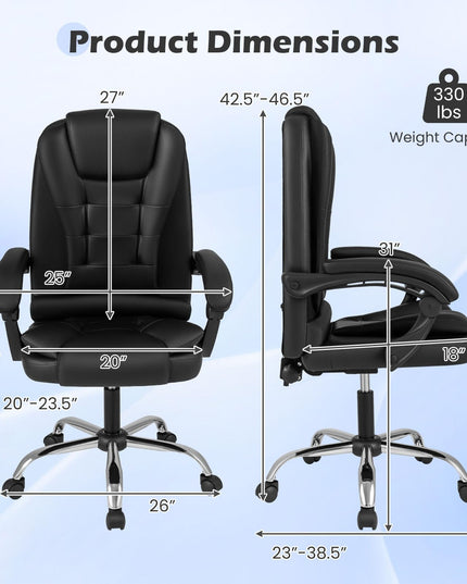 Giantex Office Executive Chair with Linkage Armrests