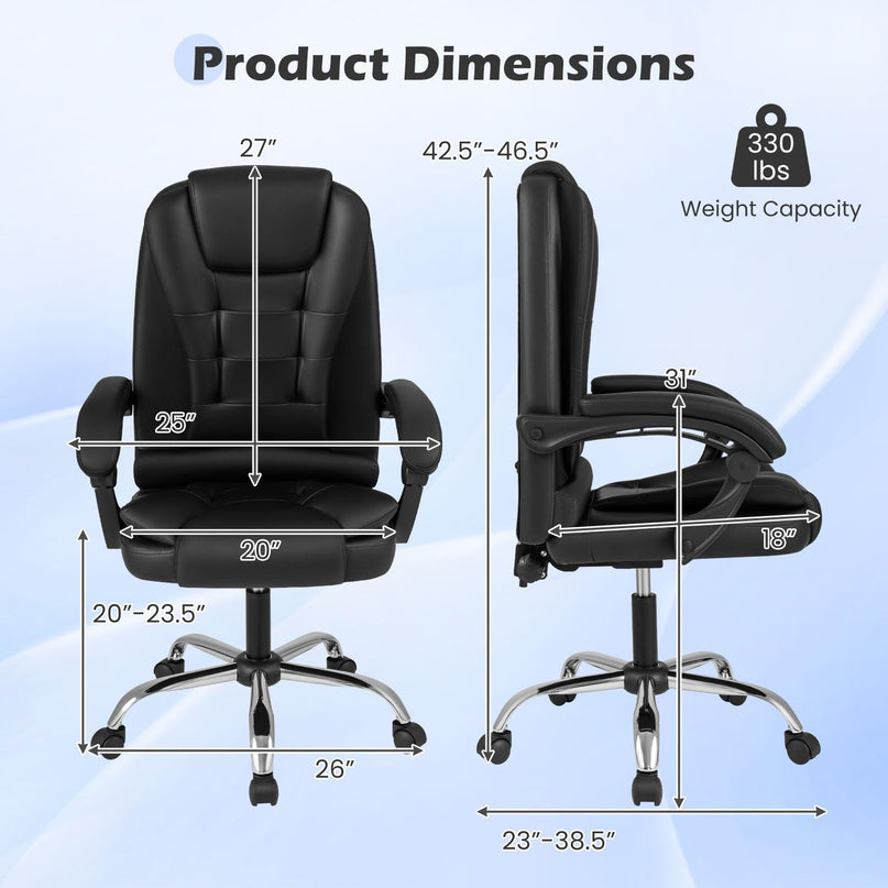 Giantex Office Executive Chair with Linkage Armrests