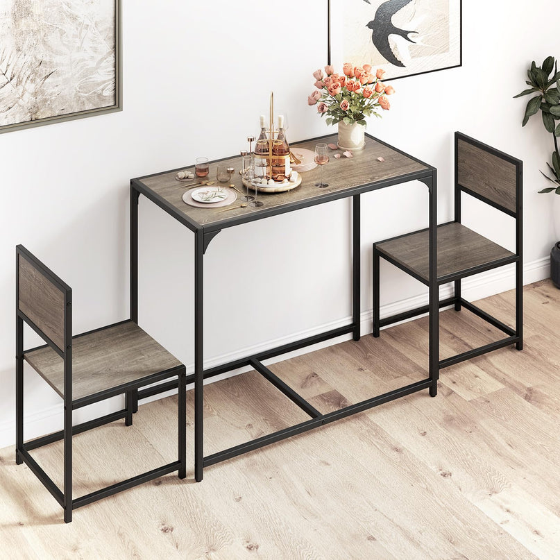 Giantex 3 Piece Dining Table Set for 2