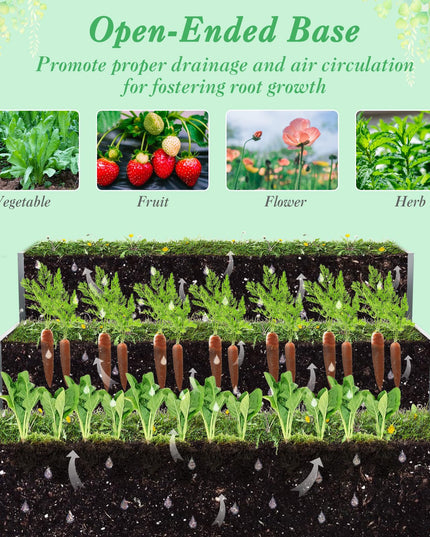 Giantex 3 Tier Raised Garden Bed