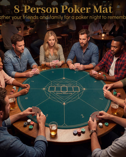 Giantex 40" Poker Table Top with Carrying Bag
