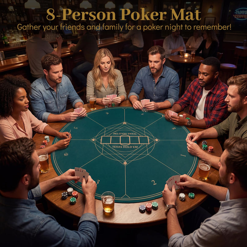 Giantex 40" Poker Table Top with Carrying Bag