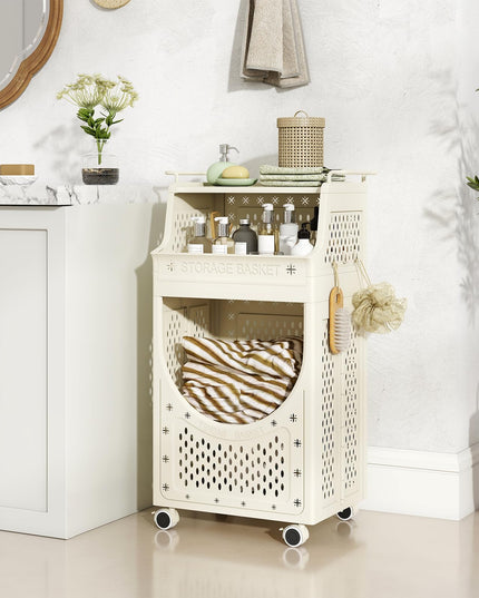 Giantex 3 Tier Rolling Laundry Cart with wheels