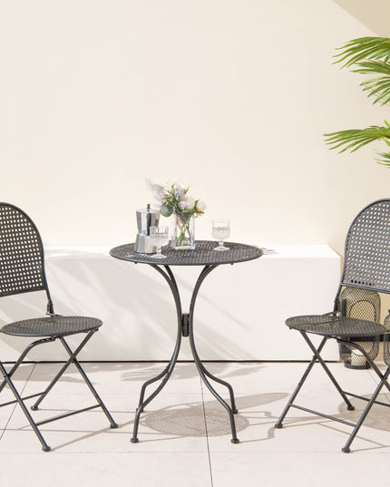 Giantex 3 Pieces Patio Bistro Set