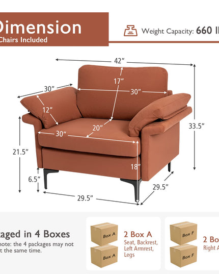 Giantex Accent Chair