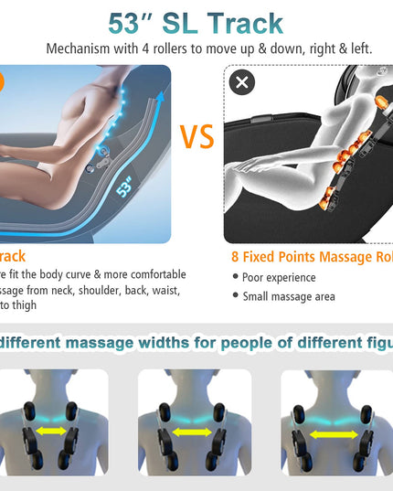 Giantex Full Body Massage Chair - Zero Gravity Shiatsu Massage Recliner