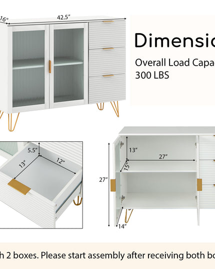 Giantex Buffet Cabinet with Storage